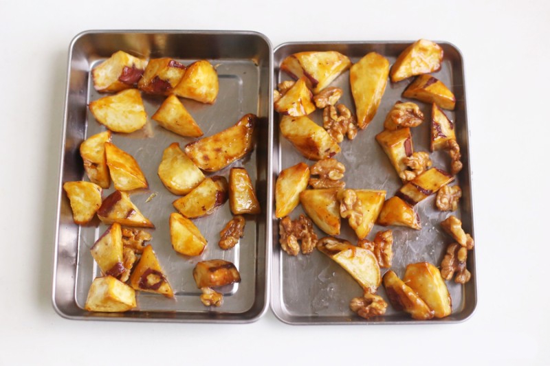 Mùa thu làm khoai lang chiên tẩm đường ăn vặt siêu ngon-9