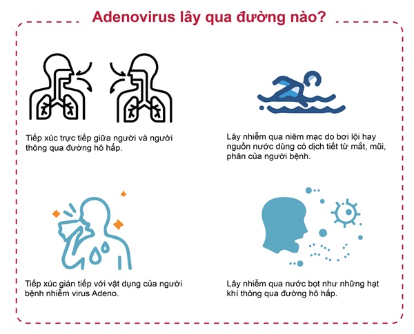 Adenovirus gây bệnh nguy hiểm ra sao, lây nhiễm như thế nào?-4