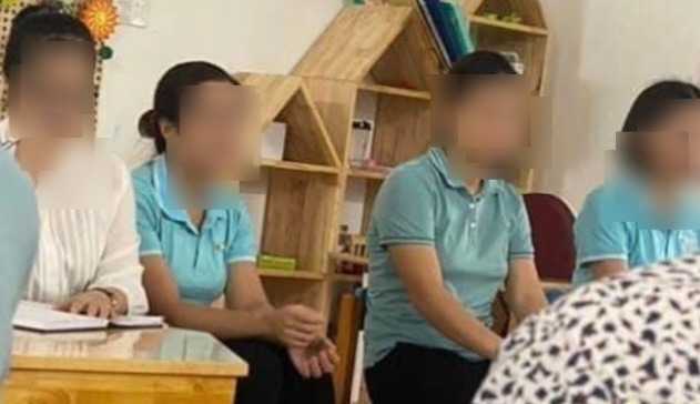 Cô giáo mầm non ở Thái Bình thừa nhận lấy gai bưởi đâm vào nhiều học sinh-1