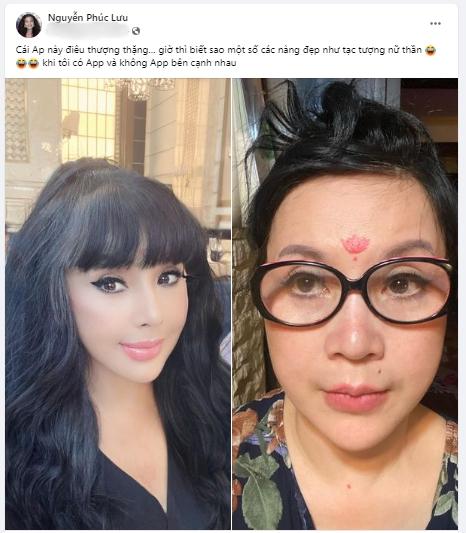 NSND Lan Hương Em Bé Hà Nội ảnh trước và sau chỉnh sửa-2