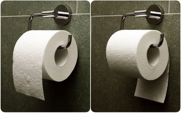 Treo giấy vệ sinh quay vào trong hay ra ngoài mới đúng: 90% không biết câu trả lời-1