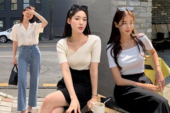 4 kiểu áo trắng giúp phong cách thêm tinh tế