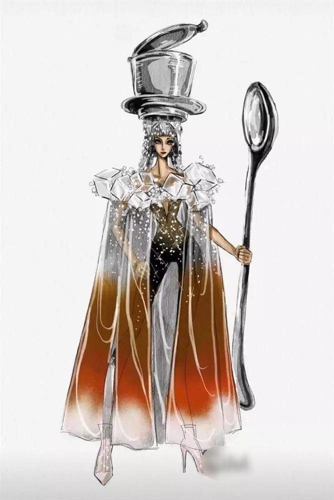 Loạt trang phục dân tộc từ bản vẽ đến thực tế khác một trời một vực-6