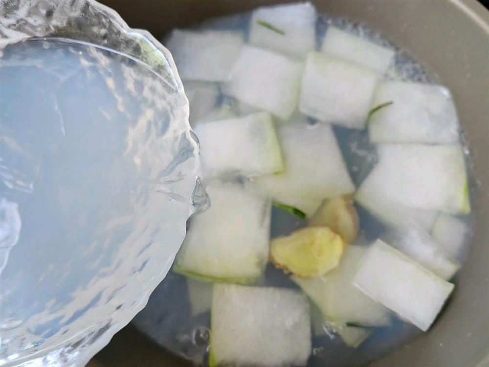 Canh ngao nấu bí đao ngọt mát ngày nóng-8