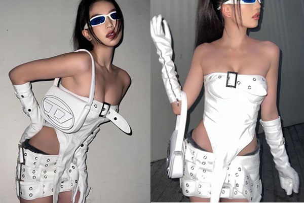 Ngọc Trinh phô nội y ở sân bay: Luộm thuộm hay hợp trend?-8