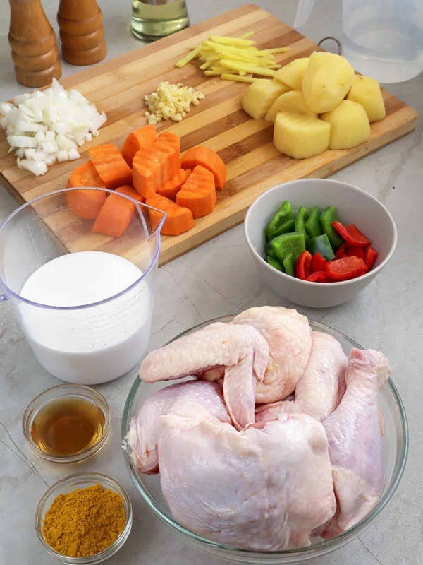 Cuối tuần mát trời, chị em đãi cả nhà món cà ri gà nước cốt dừa thơm ngon, chuẩn vị Ấn Độ-1