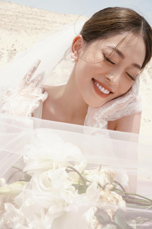 Hé lộ bộ ảnh cưới ngọt ngào của Á hậu Phương Nga và Bình An-7