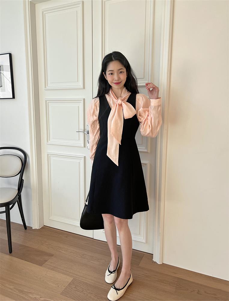 10 cách mặc váy hai dây hợp với mùa thu-10