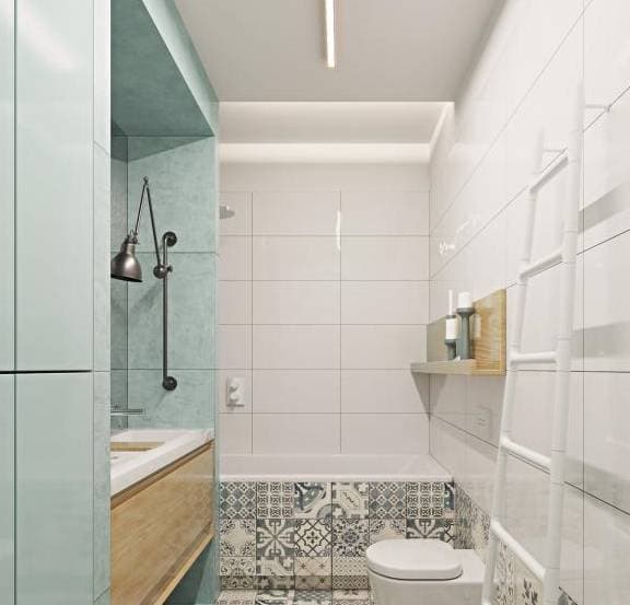 Phòng tắm không có cửa sổ, tối tăm, ẩm thấp và có mùi hôi: Làm thế nào để cứu nó?-7