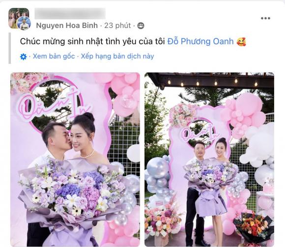 Shark Bình đăng ảnh hôn má Phương Oanh cực ngọt-1