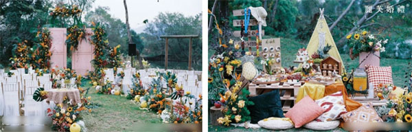 Vì một pha ăn trộm mà có vợ, chú rể tổ chức đám cưới ở làng quê đẹp như tranh-4