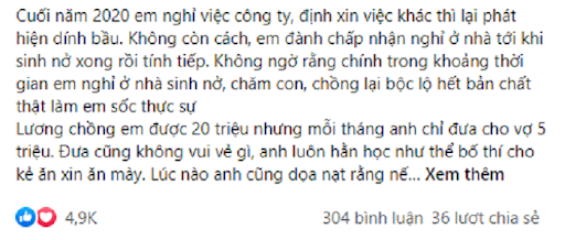 Chồng dọa ly hôn vì vợ ăn bám lại dám mang 30 triệu đi làm đẹp nhưng nghe câu trả lời từ cô, anh tím mặt hoảng-1