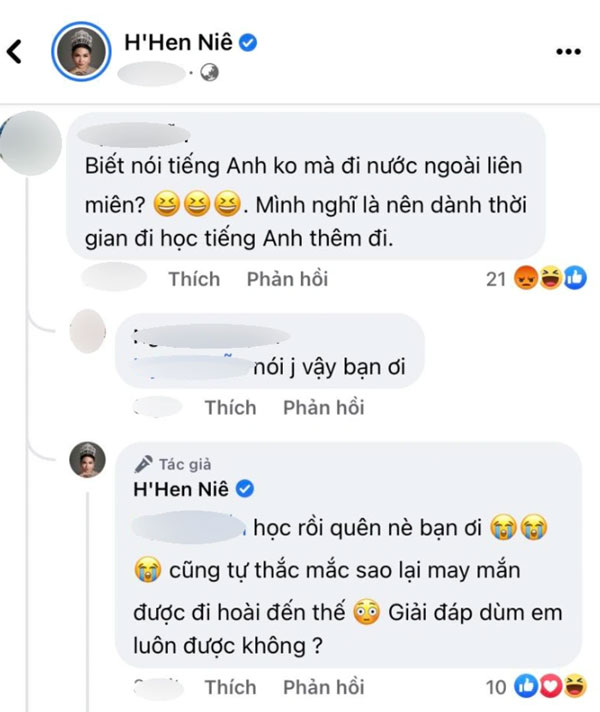 Bị nghi ngờ trình độ tiếng Anh, HHen Niê có màn đáp trả khiến fan hả hê-2