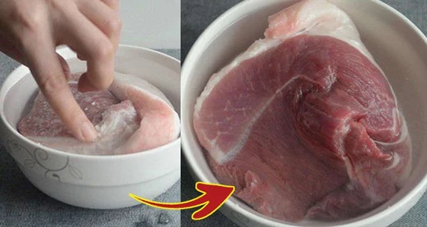Lấy thịt ra từ ngăn đông đá đừng vội thả vào ngâm nước: Nhỏ một giọt này thịt sẽ rã đông ngay-3