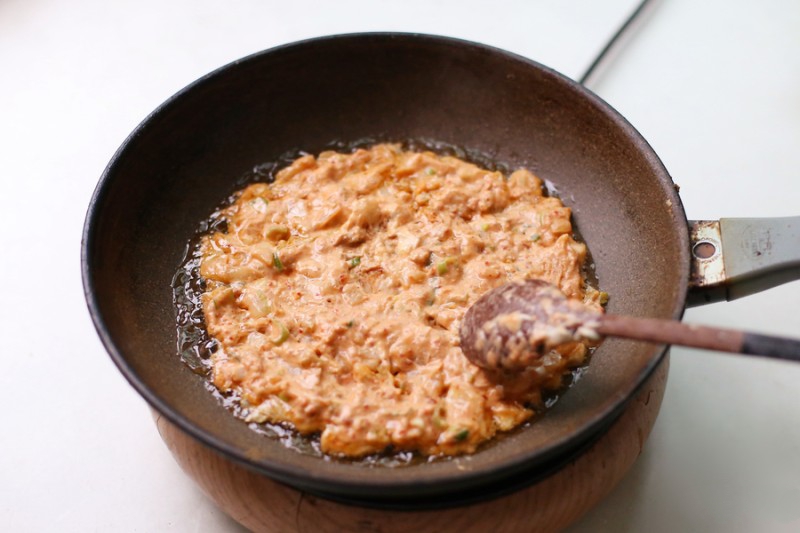 Mát trời làm học cách làm bánh xèo kiểu Hàn giòn thơm-8