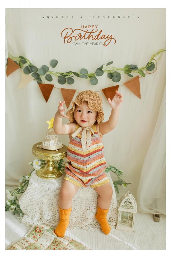 Vợ chồng hậu vệ Phạm Xuân Mạnh tổ chức sinh nhật cho con gái-2