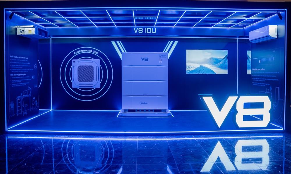 Ra mắt điều hoà trung tâm thế hệ mới Midea VRF V8-2