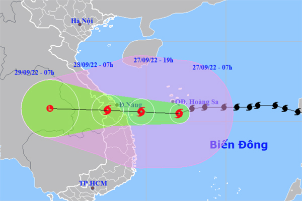 Xem xét cho cán bộ, nhân viên vùng bão Noru đổ bộ nghỉ làm-2