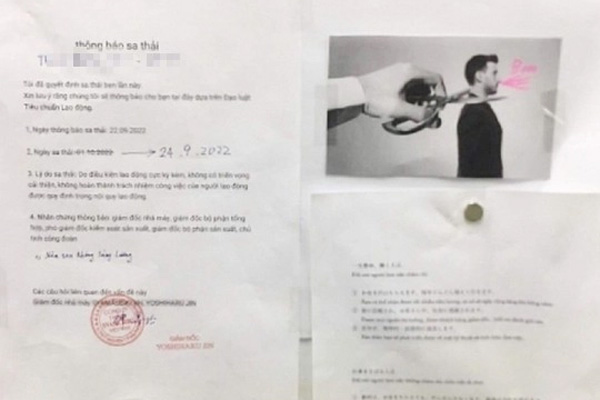 Giám đốc người Nhật sa thải nhân viên kèm ảnh cắt cổ bị điều chuyển về nước-2