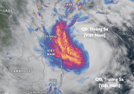 Hai kịch bản về cường độ bão Noru khi đổ bộ miền Trung-1