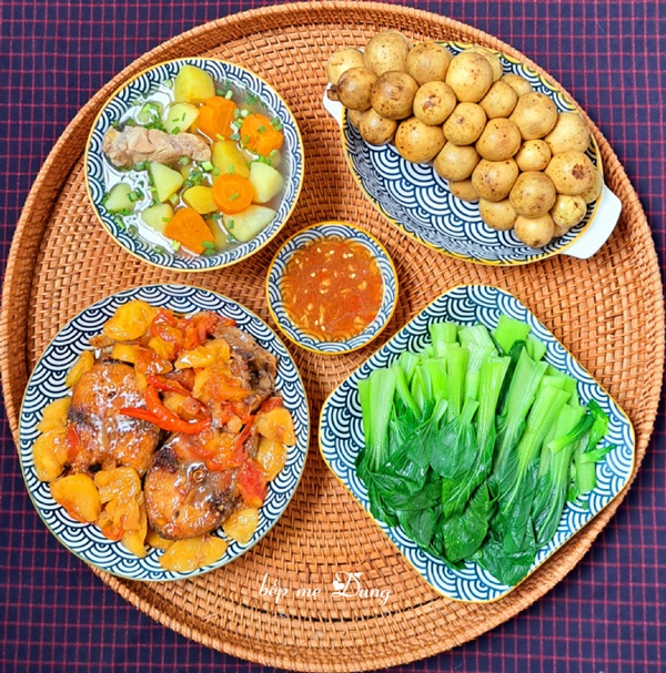 Mâm cơm 30 ngày cho 4 người ăn hấp dẫn, ít trùng lặp của mẹ đảm Lâm Đồng-11