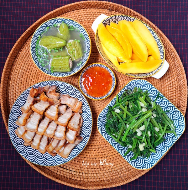 Mâm cơm 30 ngày cho 4 người ăn hấp dẫn, ít trùng lặp của mẹ đảm Lâm Đồng-16