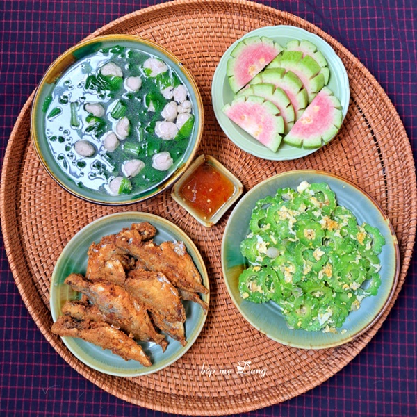 Mâm cơm 30 ngày cho 4 người ăn hấp dẫn, ít trùng lặp của mẹ đảm Lâm Đồng-29