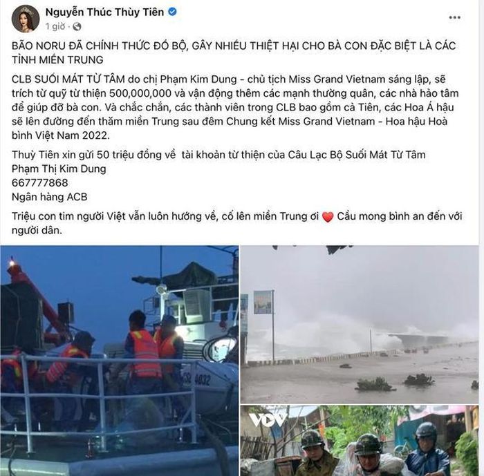 Cách kêu gọi từ thiện của Hoa hậu Thùy Tiên có đúng pháp luật?-1