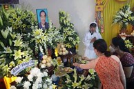 Hình ảnh xúc động lễ tang Nhà giáo Ưu tú Nguyễn Ngọc Ký