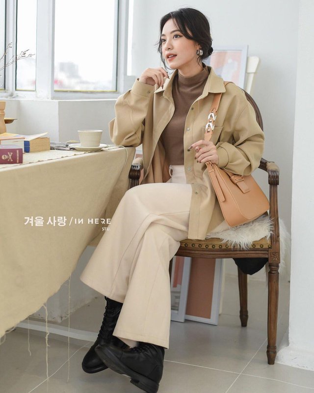 Đáng sắm nhất bây giờ là váy áo màu be, diện lên sẽ thấy không khí mùa Thu liền!-8