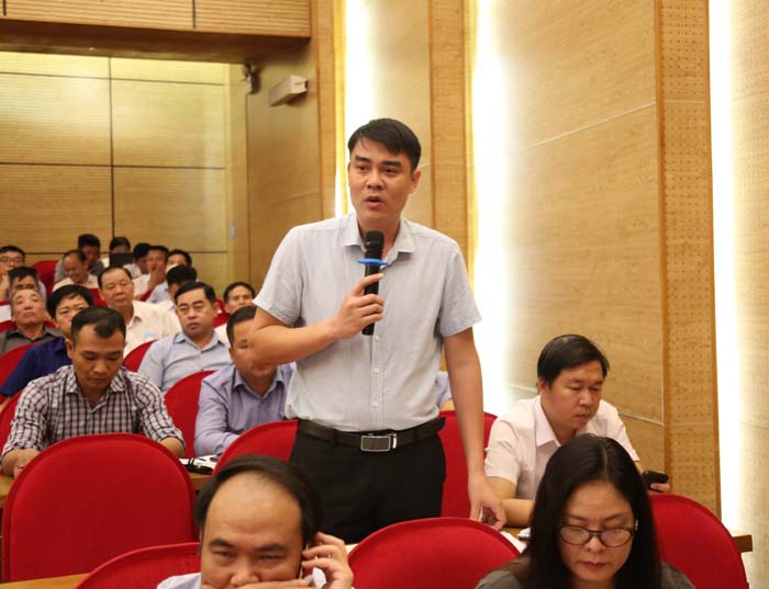 Chủ tịch UBND Thành phố Trần Sỹ Thanh tiếp xúc cử tri huyện Sóc Sơn-2