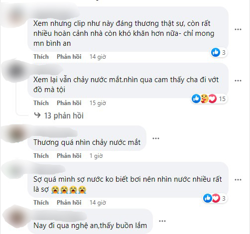 Xót xa nhìn gia đình gom nhặt từng vật dụng khi nước lũ dâng cao ở Nghệ An-1