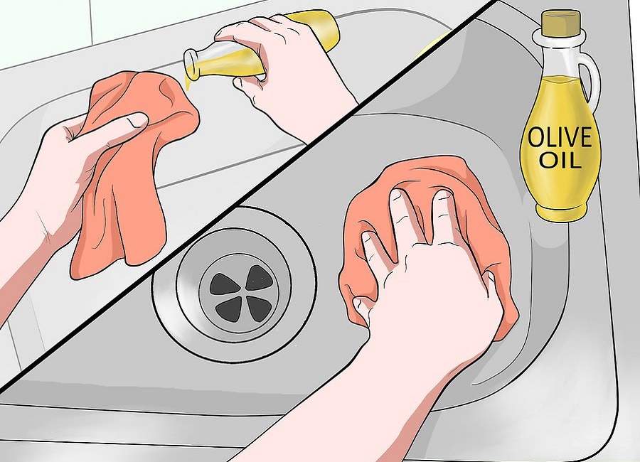 Bồn rửa bát sáng bóng như mới nhờ dùng thứ vật liệu có sẵn trong bếp này-6