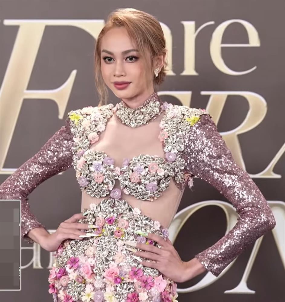 Lương Mỹ Kỳ lạ lẫm trên thảm đỏ, Kiều Loan hẳn 4 vệ sĩ vác đầm-11