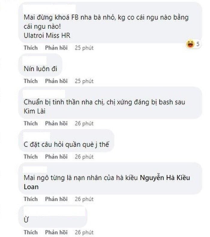 Á hậu Kiều Loan nhận về cơn mưa chỉ trích sau khi đặt câu hỏi ứng xử khó nhằn với Mai Ngô-3
