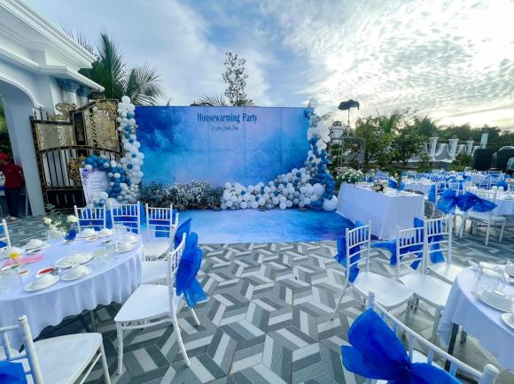 Hà Trí Quang và nửa kia mừng tân gia biệt thự siêu hoành tráng, dàn sao nô nức chúc mừng-11