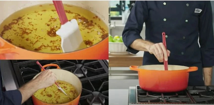 Cách vợt sạch cặn trong dầu ăn khi đang chiên, chỉ 1 phút là dầu trong như mới-1