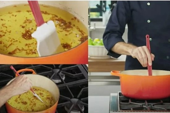 Cách vợt sạch cặn trong dầu ăn khi đang chiên, chỉ 1 phút là dầu trong như mới