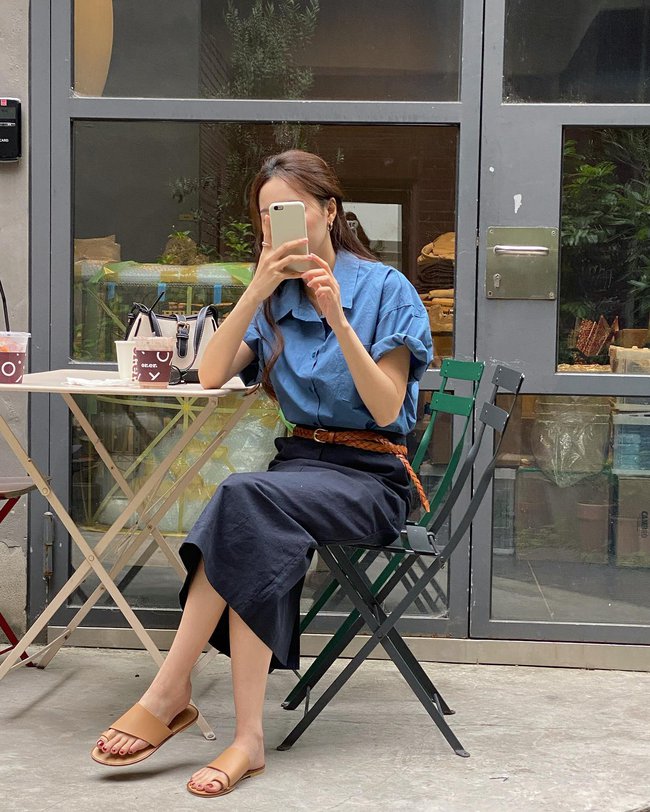 11 cách phối áo sơ mi với chân váy dành cho nàng công sở-8