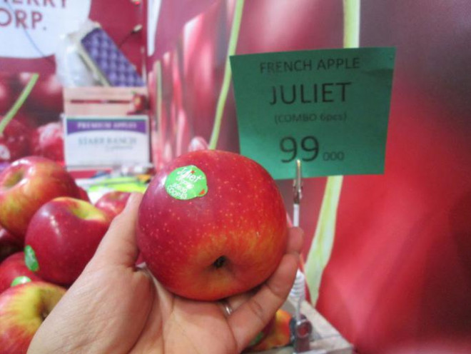 Táo hữu cơ Pháp rẻ chưa từng có, bán ngập” siêu thị-4