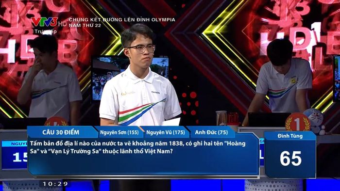 Băn khoăn về đáp án 2 câu hỏi lịch sử ở Chung kết Đường lên đỉnh Olympia-2