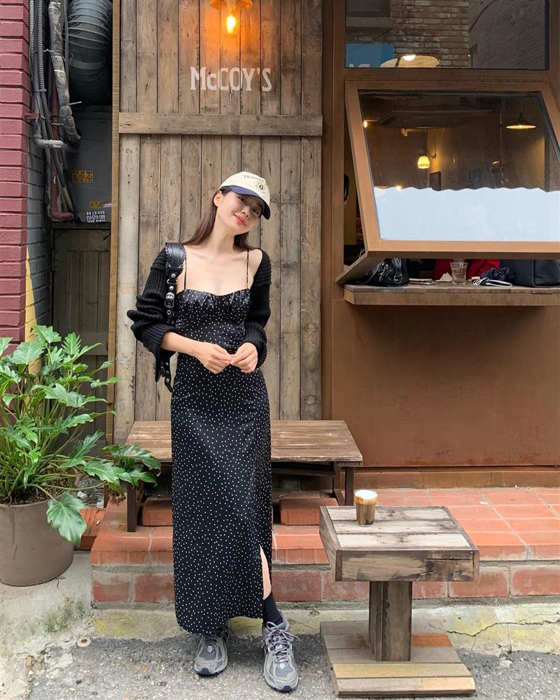 9 cách tái chế đồ hè thành đồ thu của phụ nữ Hàn-2