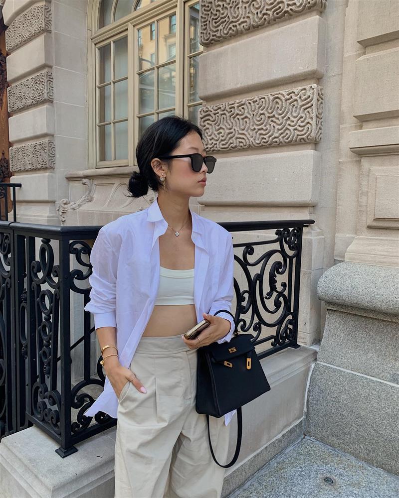 9 cách tái chế đồ hè thành đồ thu của phụ nữ Hàn-8