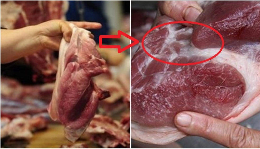 Thịt lợn có miếng đậm và nhạt: Người bán mách bạn 4 điều để mua thịt không bao giờ bị thiệt-1