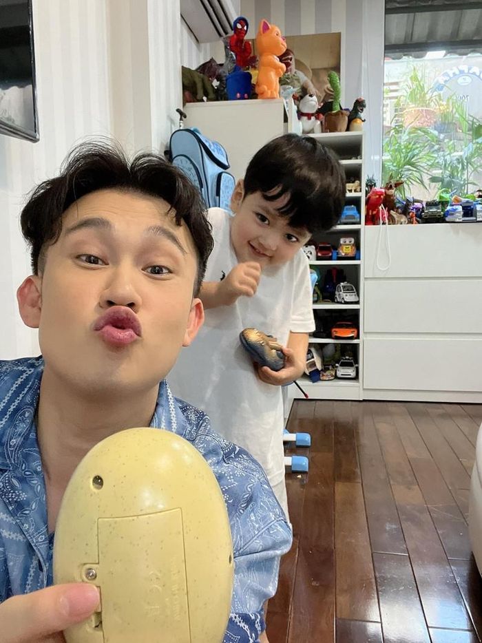 Ảnh hiếm con trai ruột 3 tuổi đang gây sốt của Đàm Vĩnh Hưng-4