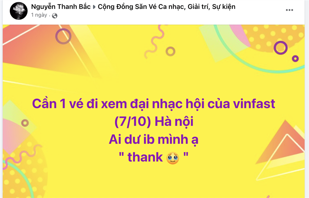 Vé đại nhạc hội VinFast ‘gây sốt’ cộng đồng mạng-3