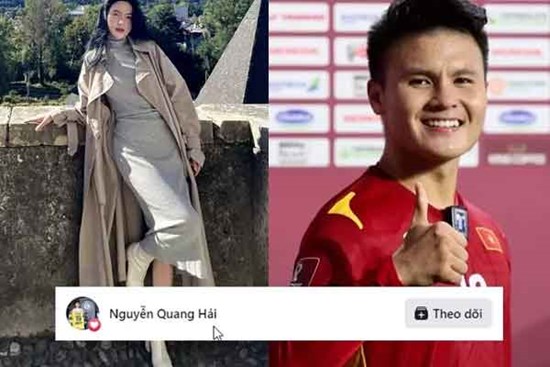 Bạn gái sống ảo tại Pháp, Quang Hải lập tức khẳng định chủ quyền