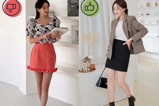 4 kiểu chân váy ngắn nàng 30+ không nên mua