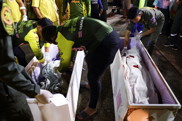 Cảnh sát thông tin về hung khí trong vụ xả súng rúng động Thái Lan-1