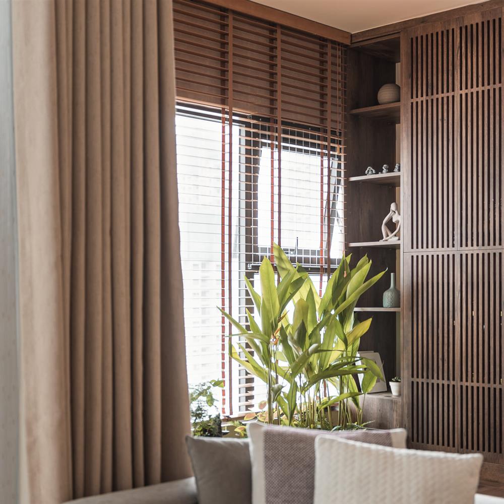 Mạnh tay sửa lại căn hộ còn nguyên vẹn để có phòng khách như ý, nữ gia chủ sở hữu thành quả không thể ấn tượng hơn-4